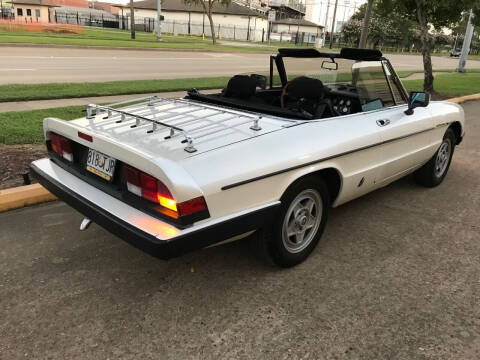 1984 Alfa Romeo Spider for sale at Omega Internet Marketing in League City TX