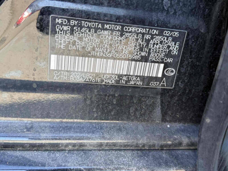 2005 Lexus LS 430