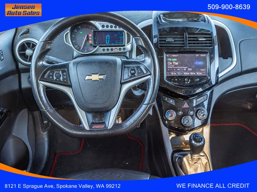 2016 Chevrolet Sonic for sale at Jensen Auto Sales in Spokane, WA