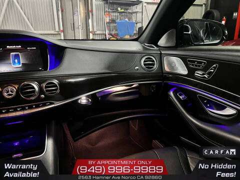 2017 Mercedes-Benz S-Class S 550