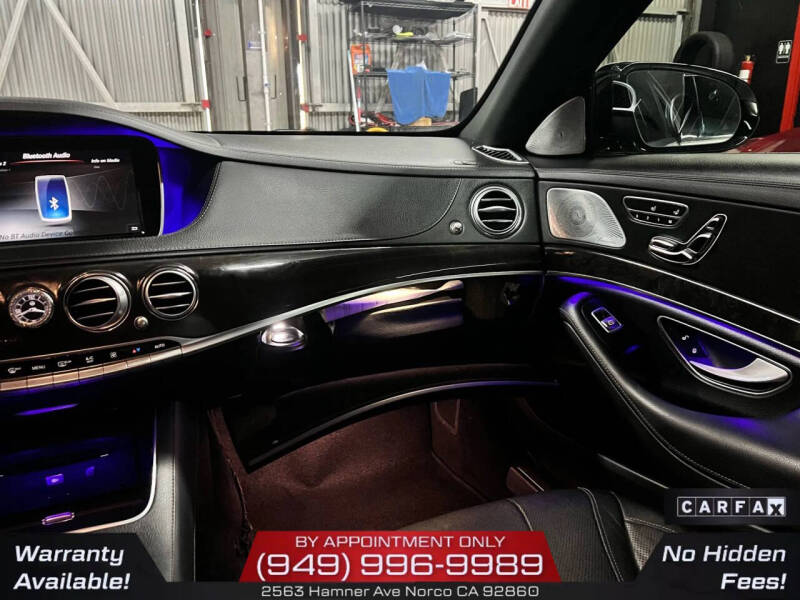 2017 Mercedes-Benz S-Class S 550