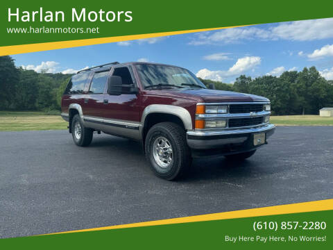 1999 Chevrolet Suburban for sale at Harlan Motors in Parkesburg PA