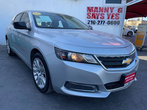 2016 Chevrolet Impala for sale at Manny G Motors in San Antonio TX