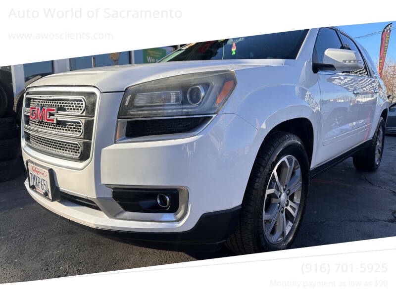 2016 GMC Acadia for sale at Auto World of Sacramento in Sacramento CA