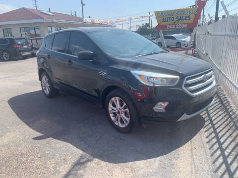 2017 Ford Escape for sale at Robert B Gibson Auto Sales INC in Albuquerque NM