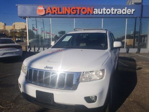 2013 Jeep Grand Cherokee for sale at ARLINGTON AUTO TRADER in Arlington TX