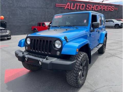 2014 Jeep Wrangler Unlimited for sale at AUTO SHOPPERS LLC in Yakima WA