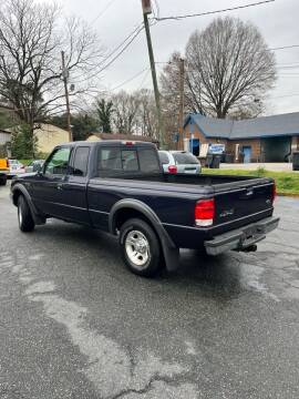 2000 Ford Ranger for sale at BLACK'S AUTO SALES in Stanley NC