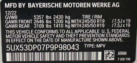 2023 BMW X3 xDrive30i