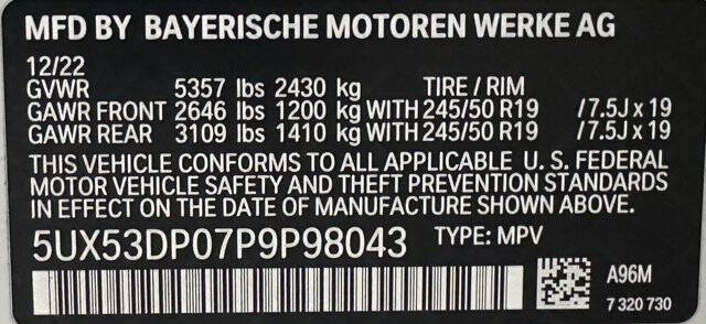 2023 BMW X3 xDrive30i