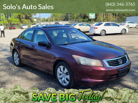2008 Honda Accord for sale at Solo's Auto Sales in Timmonsville SC