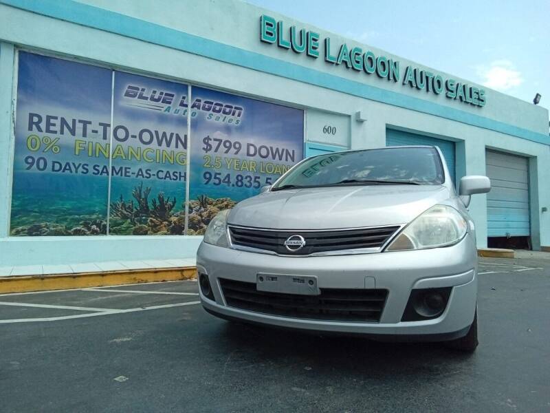 2012 Nissan Versa for sale at Blue Lagoon Auto Sales in Plantation FL