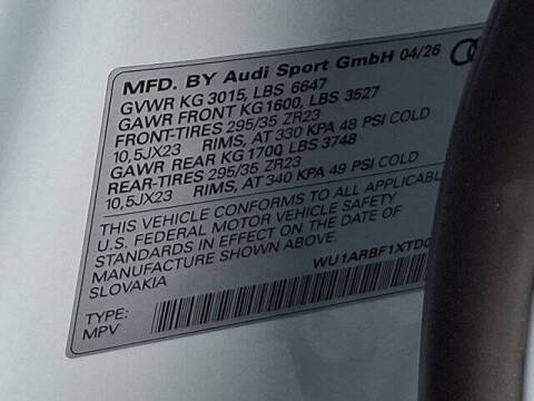 2026 Audi RS Q8 performance 4.0T quattro