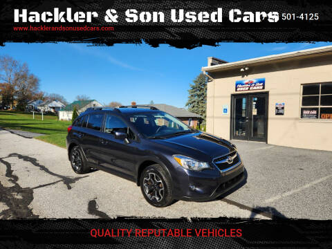 2013 Subaru XV Crosstrek for sale at Hackler & Son Used Cars in Red Lion PA