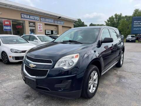 2015 Chevrolet Equinox for sale at USA Auto Sales & Services, LLC in Mason OH