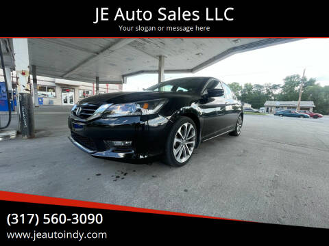 2014 Honda Accord for sale at JE Auto Sales LLC in Indianapolis IN