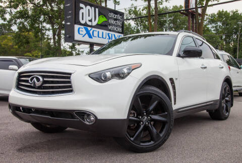 2016 Infiniti QX70 for sale at EXCLUSIVE MOTORS in Virginia Beach VA