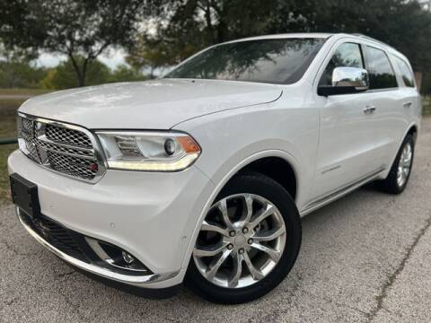 2018 Dodge Durango for sale at Prestige Motor Cars in Houston TX