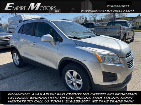 2016 Chevrolet Trax for sale at Empire Motors LTD in Cleveland OH