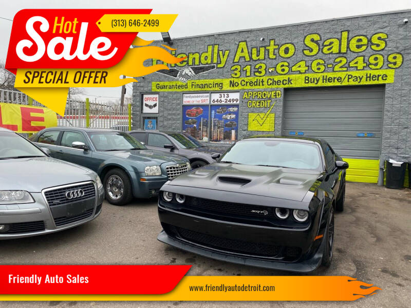 2019 Dodge Challenger for sale at Friendly Auto Sales in Detroit MI
