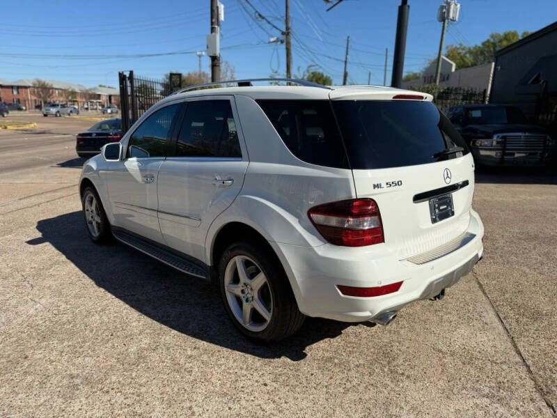 2009 Mercedes-Benz M-Class ML 550