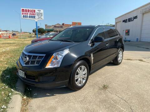 2012 Cadillac SRX for sale at MARLER USED CARS in Gainesville TX