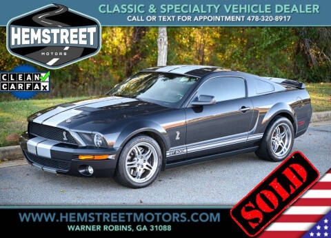 2009 Ford Shelby GT500 for sale at Hemstreet Motors in Warner Robins GA