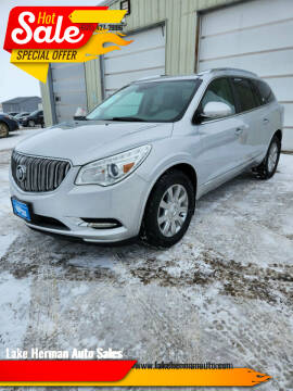 2017 Buick Enclave for sale at Lake Herman Auto Sales in Madison SD