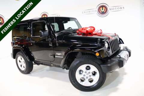 2014 Jeep Wrangler for sale at Unlimited Motors in Fishers IN