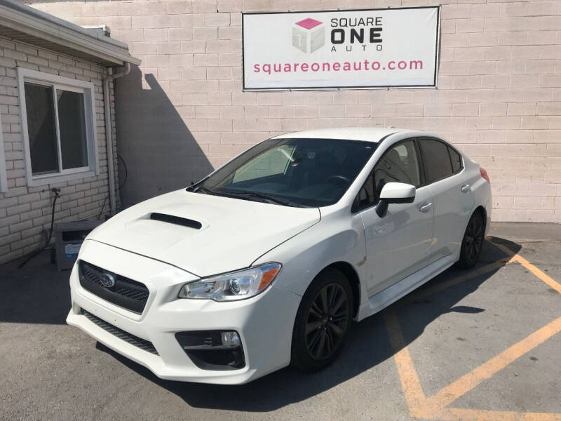 2017 Subaru WRX for sale at SQUARE ONE AUTO LLC in Murray UT