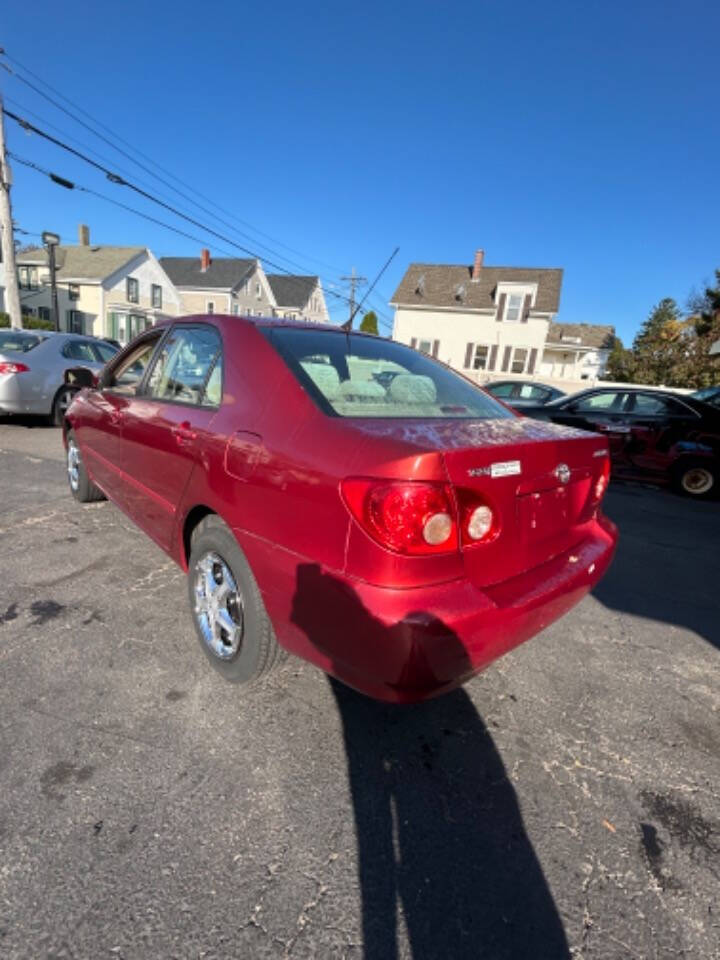 2008 Toyota Corolla for sale at STATION 7 MOTORS in New Bedford, MA