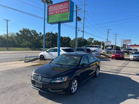 2013 Volkswagen Passat for sale at NTX Autoplex in Garland TX