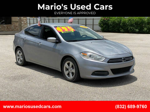 2016 Dodge Dart for sale at Mario's Used Cars - Pasadena Location in Pasadena TX