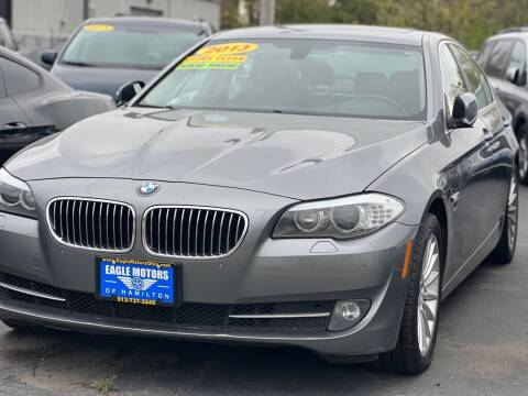 2013 BMW 5 Series for sale at Eagle Motors in Hamilton OH