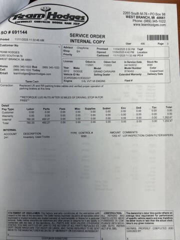 2012 Dodge Grand Caravan