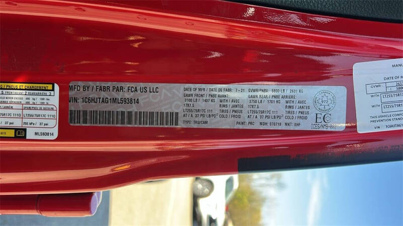 2021 Jeep Gladiator Willys