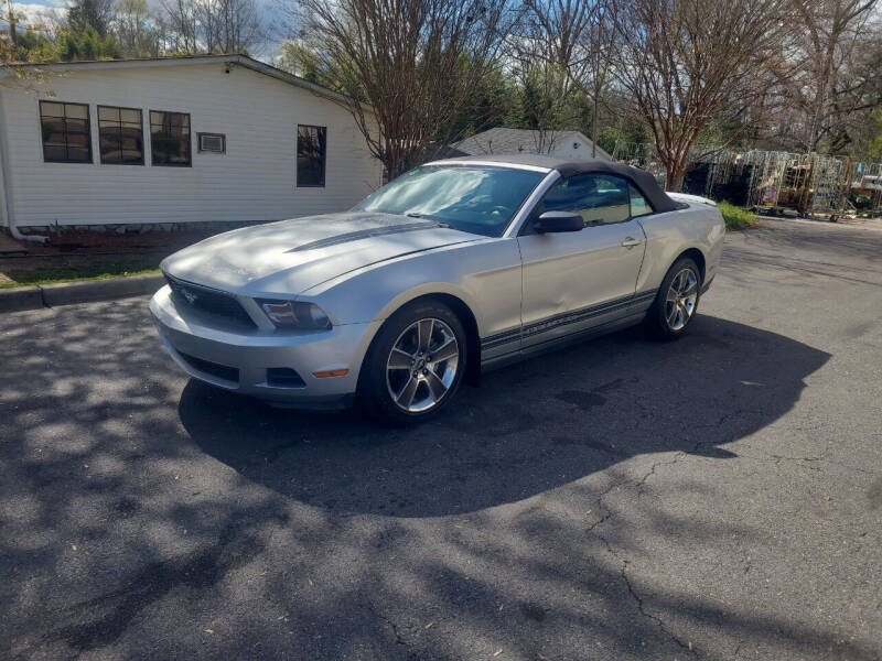 2010 Ford Mustang for sale at TR MOTORS in Gastonia NC