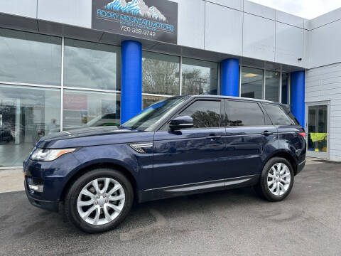 2014 Land Rover Range Rover Sport for sale at Rocky Mountain Motors LTD in Englewood CO