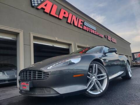 2015 Aston Martin DB9 for sale at Alpine Motors Certified Pre-Owned in Wantagh NY
