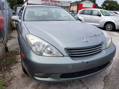 2002 Lexus ES 300 for sale at Fantasy Motors Inc. in Orlando FL