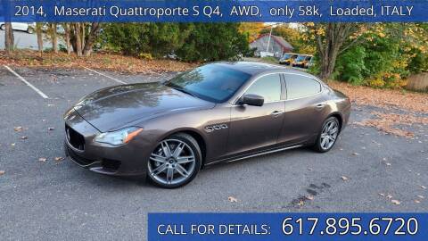 2014 Maserati Quattroporte for sale at Carlot Express in Stow MA
