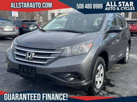 2014 Honda CR-V for sale at All Star Auto  Cycles in Marlborough MA