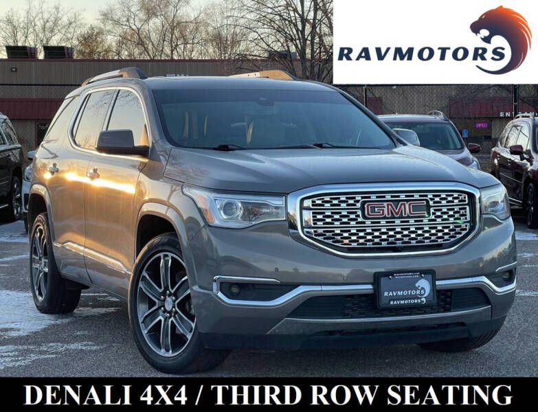 2019 GMC Acadia for sale at RAVMOTORS- Burnsville in Burnsville MN