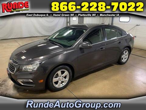 2016 Chevrolet Cruze Limited for sale at Runde PreDriven in Hazel Green WI