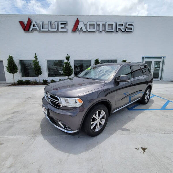 2016 Dodge Durango for sale at Value Motors Company in Marrero LA