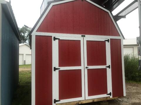 2024 premier 10x16 lofted barn for sale at Triple R Sales in Lake City MN