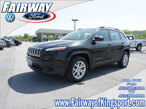 2016 Jeep Cherokee for sale at Fairway Ford in Kingsport TN