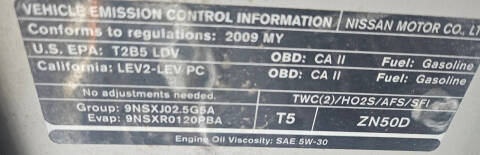 2009 Nissan Altima 2.5