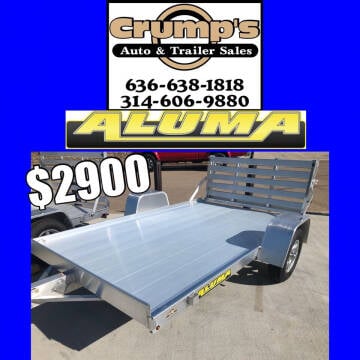 2022 Aluma 10’ Utility Trailer