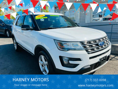 2016 Ford Explorer for sale at HARNEY MOTORS in Gettysburg PA